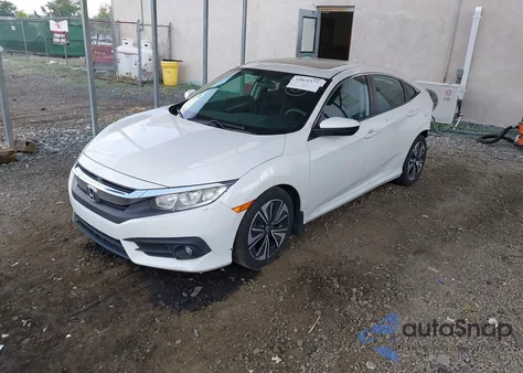 2017 Honda Civic Ex-T из США, поврежденный, VIN 19XFC1F35HE203669